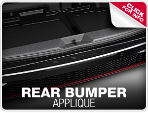 Rear Bumper Applique button