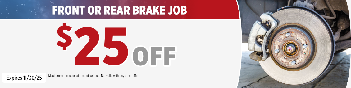 Front or Rear Brake Job image Toyota Service Front or Rear Brake Job