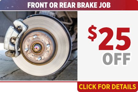 Front or Rear Brake Job $35 Off clickable image