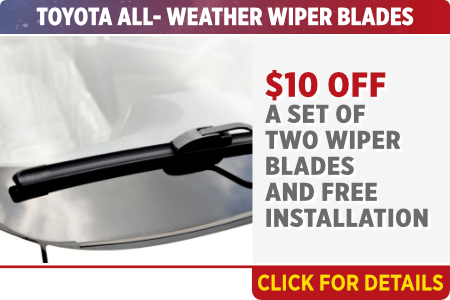 Toyota All- Weather Wiper Blades clickable image
