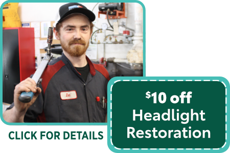 Headlight Restoration | $10 off Special clickable image