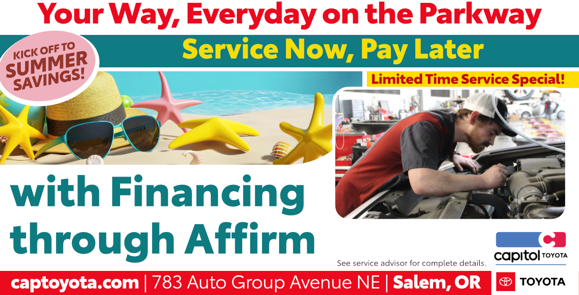 Service Now, Pay Later, with Financing Through Affirm clickable image