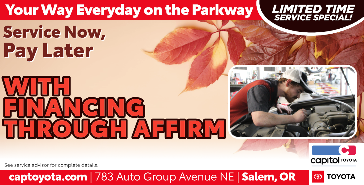 Service Now, Pay Later, with Financing Through Affirm banner image Service Now, Pay Later, with Financing Through Affirm