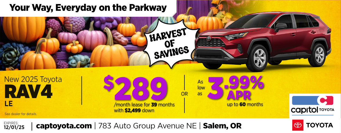 New 2025 Toyota RAV4 Special