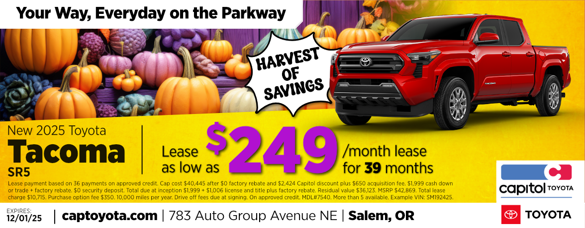 New 2025 Toyota Tacoma SR5 Special