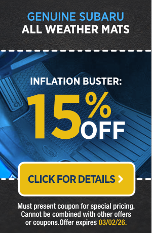 Subaru All Weather Mats offer image