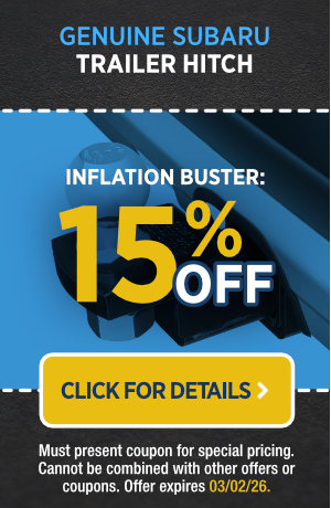 Genuine Subaru Trailer Hitch offer image