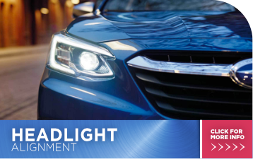 Headlight Alignment clickable image Learn more about Subaru headlight alignment service Information from Capitol Subaru in Salem, OR