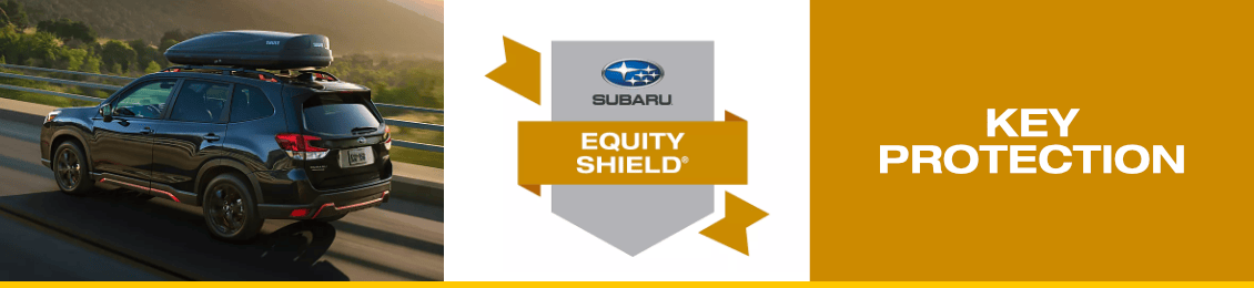 Subaru Equity Shield® Program Key Protection banner image The Subaru Equity Shield® Program offers you Key Protection