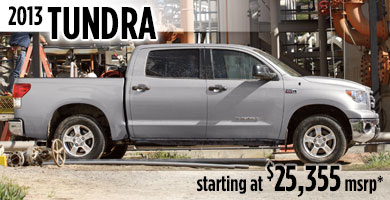View details on the New 2013 Toyota Tundra at Eddy's Toyota 2013 Toyota Tundra at Eddy's Toyota serving Wichita, Kansas