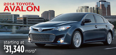 View details on the New 2014 Toyota Avalon at Eddy's Toyota View details on the New 2014 Toyota Avalon at Eddy's Toyota