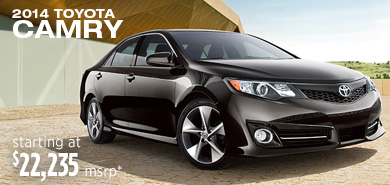 View details on the New 2014 Toyota Camry at Eddy's Toyota 2014 Toyota Camry at Eddy's Toyota serving Wichita, Kansas