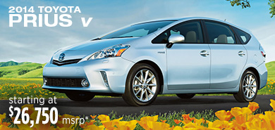View details on the New 2014 Toyota Prius V at Eddy's Toyota View details on the New 2014 Toyota Prius V at Eddy's Toyota
