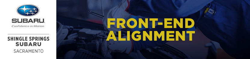 Drive smooth with a front-end alignment service at Shingle Springs Subaru serving Sacramento, CA Drive smooth with a front-end alignment service at Shingle Springs Subaru serving Sacramento, CA
