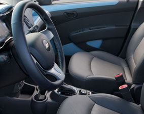 2014 Spark EV Front Leatherette Seating