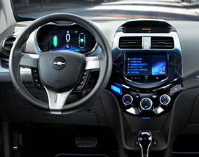 2014 Spark EV Pilot View