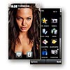 скачать тему для Nokia 5800 - Angelina Jolie