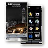 скачать тему для Nokia 5800 - Audi R8 Gold
