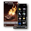 скачать тему для Nokia 5800 - Converse Flame