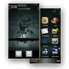 скачать тему для Nokia 5800 - Darkness