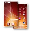 скачать тему для Nokia 5800 - Glow Wave