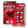 скачать тему для Nokia 5800 - Heart Love