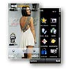 скачать тему для Nokia 5800 - Megan Fox