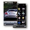 скачать тему для Nokia 5800 - Mercedes SLR
