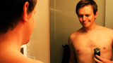 Brian Shaves an Arrow on His Chest