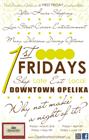 First Fridays "Shop Late, Eat Local"