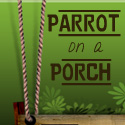 Parrot on a Porch