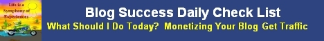 Blog Daily Checklist