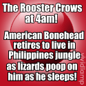 American Bonehead in Philippines Jungle!