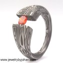 Custom made Wedding rings, Wood rings, Meteorite rings, Mokume rings, Damascus rings, Tension Set