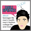 DeejSpeaks, blog for teenager, men