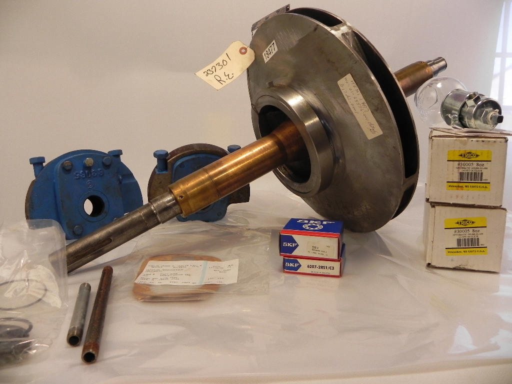 Goulds 3410 Pump 4x6x15 Impeller Replacement Kit eBay