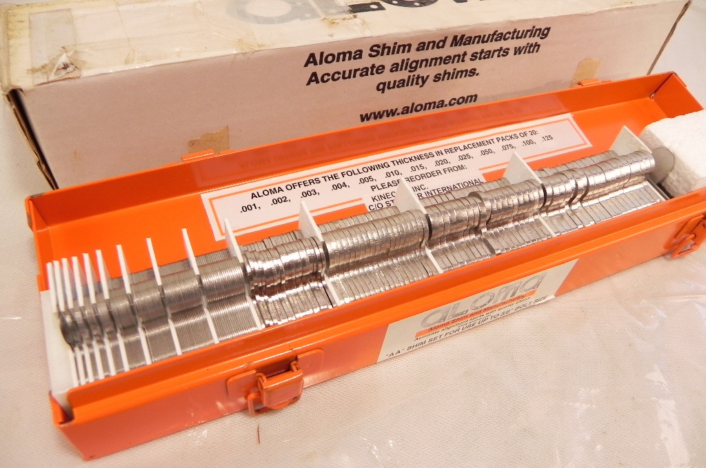 Aloma Thickness Shim Set Efficiency Kit AA eBay