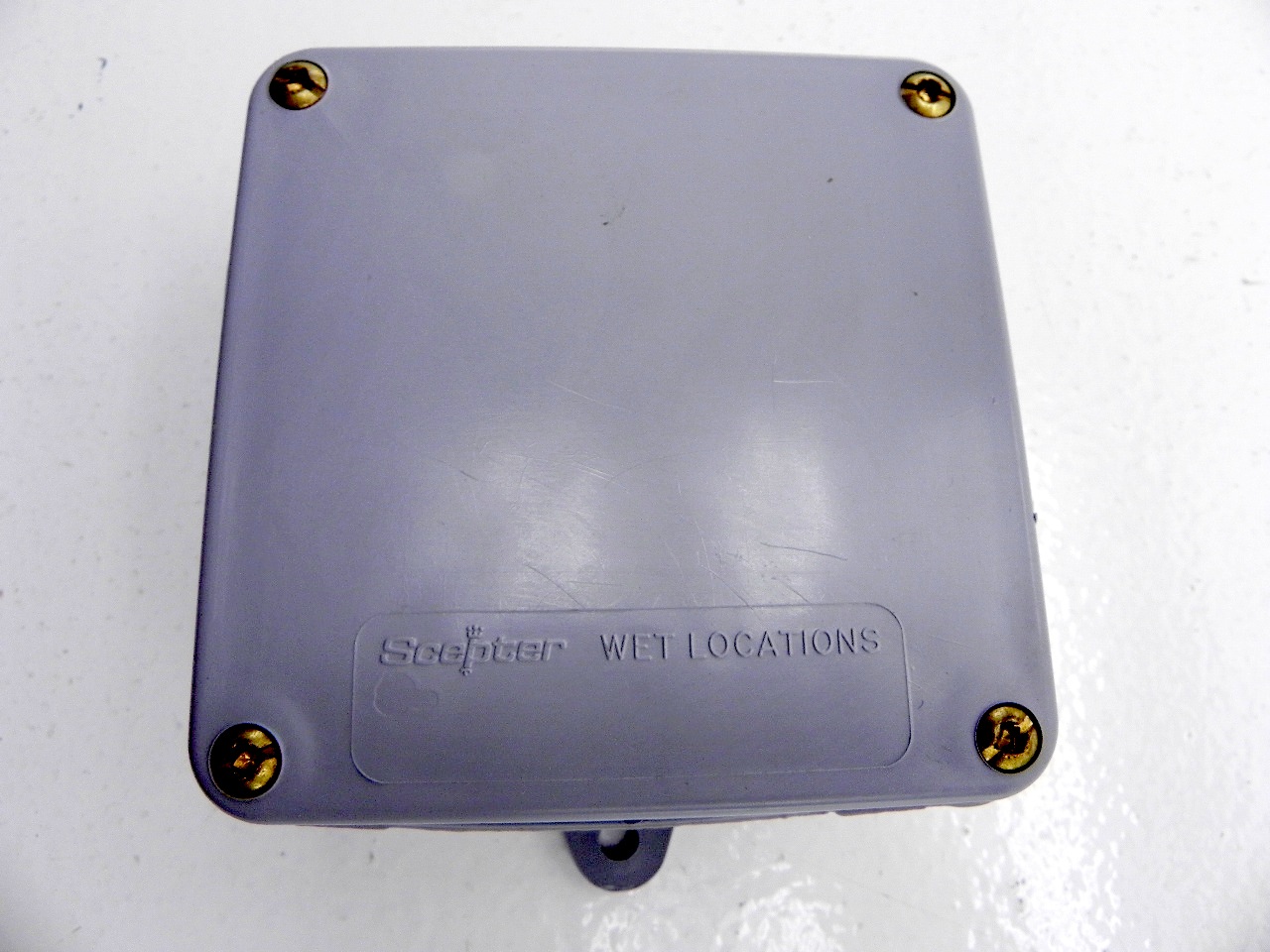 Scepter PVC Junction Box 4" (Lot of 3) eBay