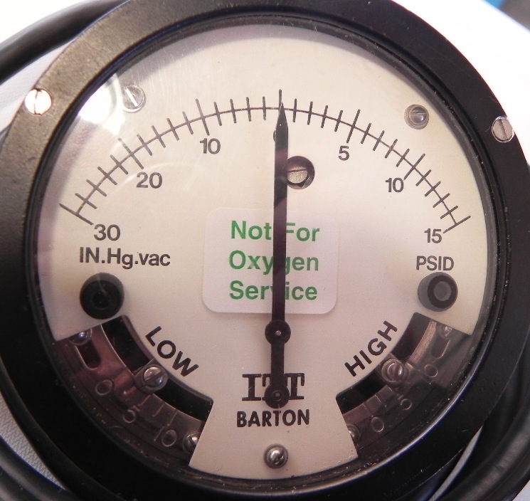 ITT Barton Differential Pressure Switch MDL 251 eBay