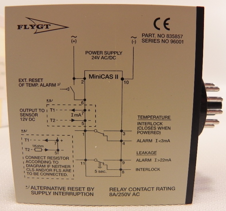 ITT FlyGT MiniCAS II Supervision Relay 835857 eBay