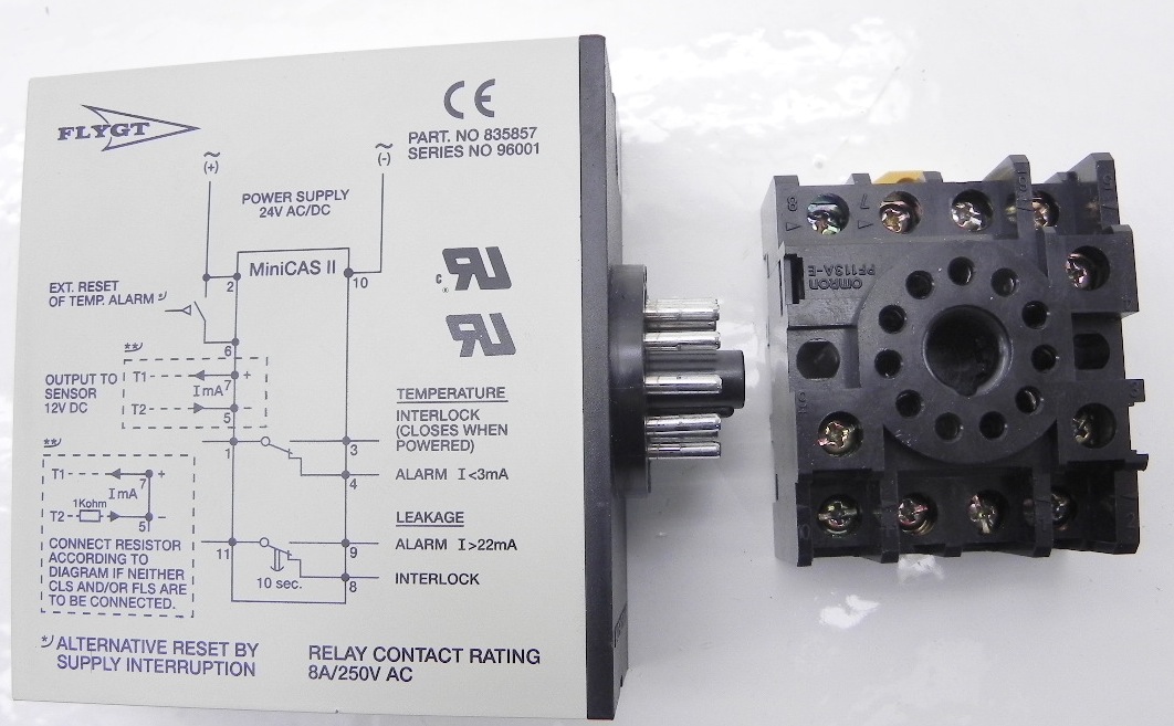 Flygt Mini Control Status II Relay 835857 eBay