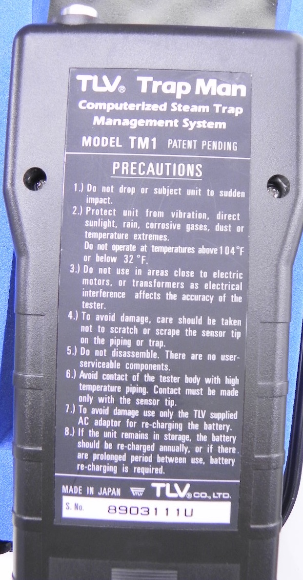 TLV Steam trap Management System TrapMan TM1