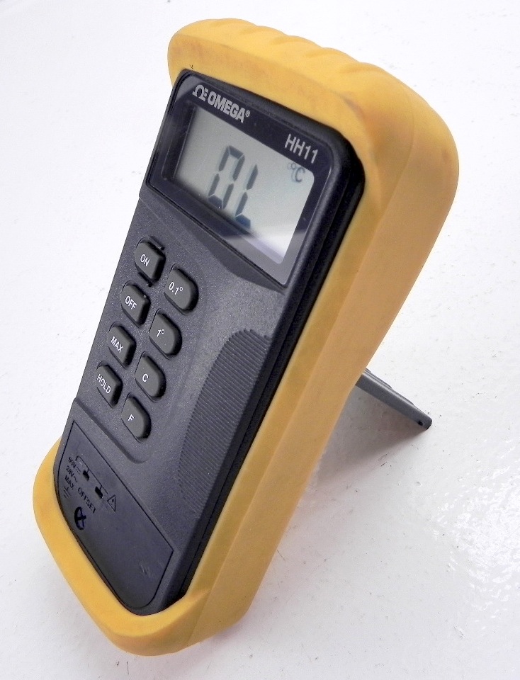 Omega Digital Thermometer Single Input HH11 eBay