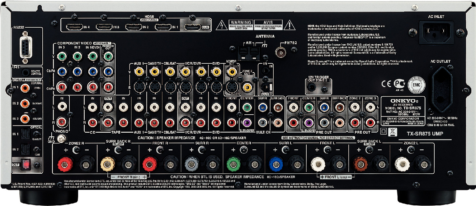 tx-sr875-rear