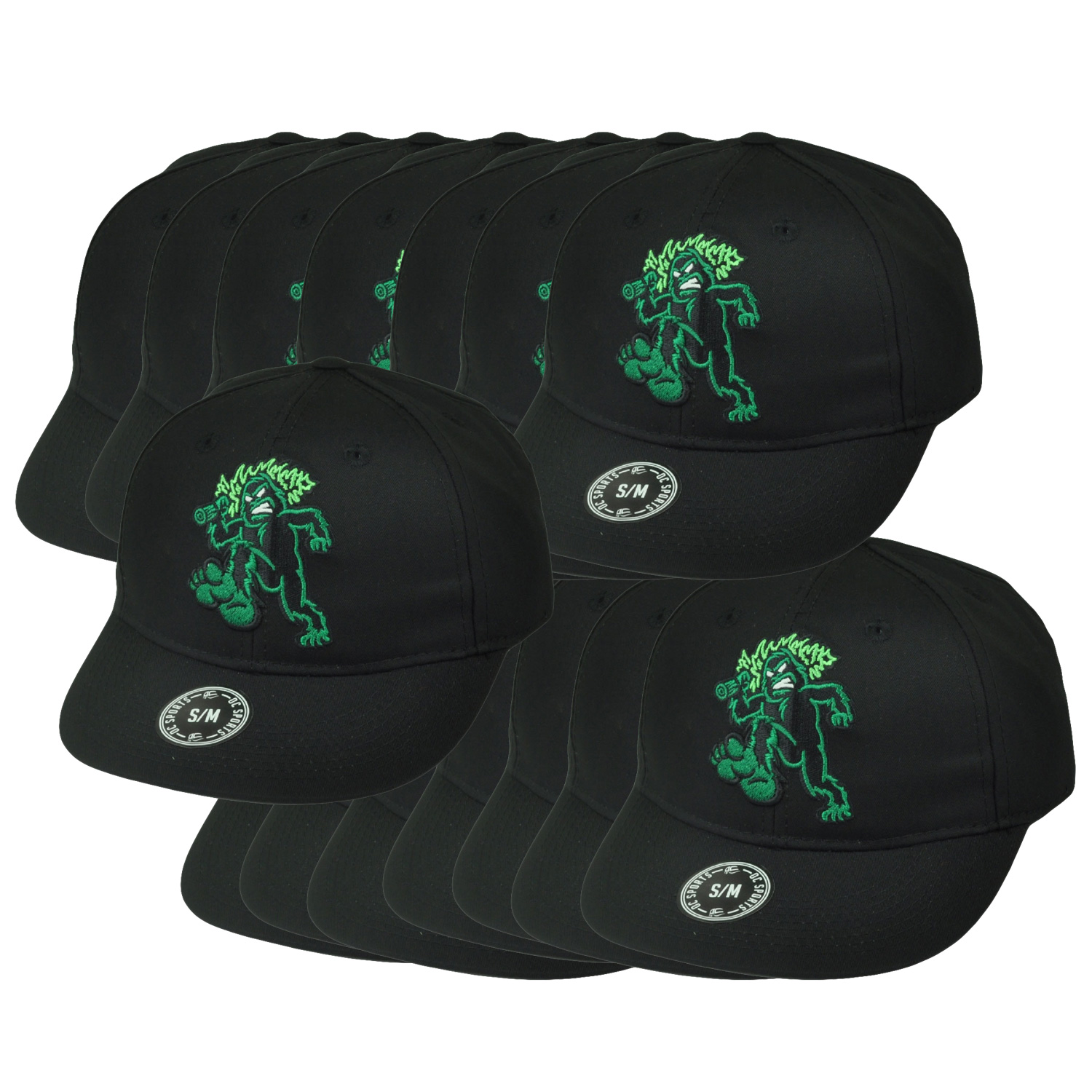 MiLB Eugene Emeralds Minor League Twill Youth Set Of 15 Baseball Hat