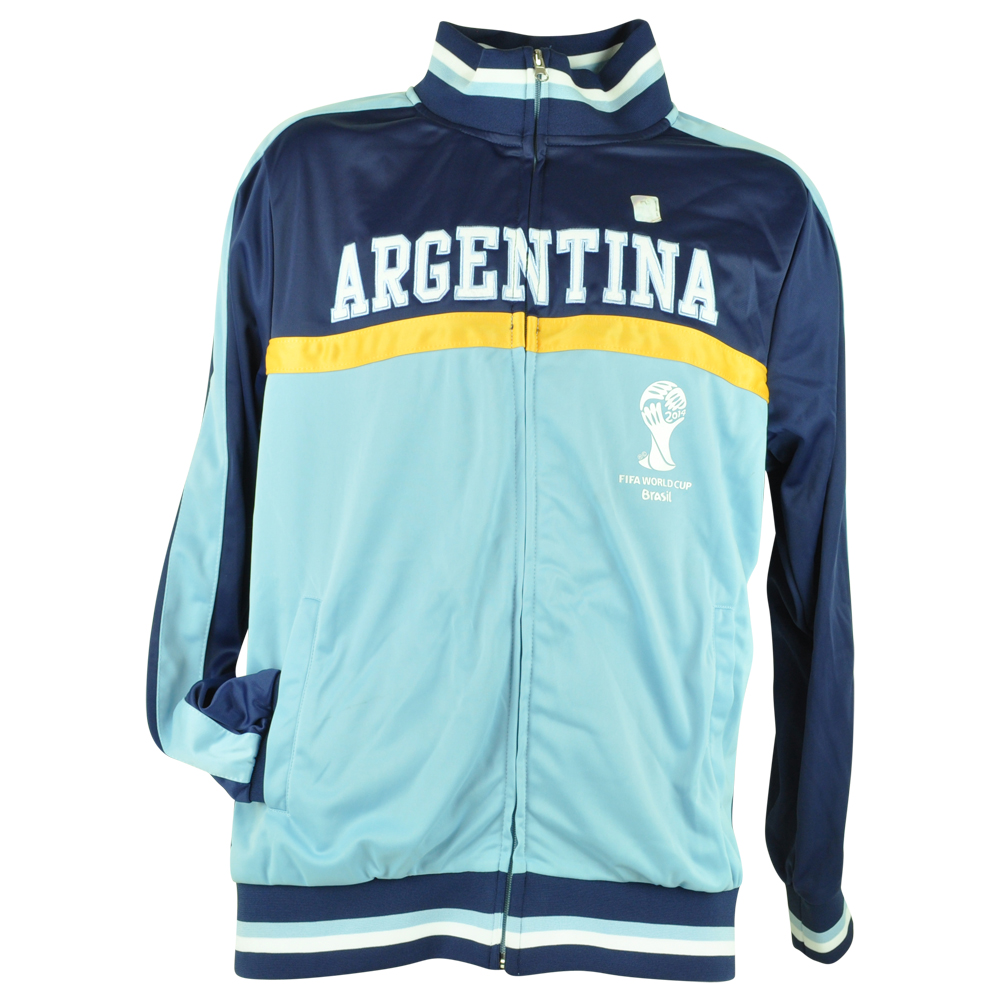 FIFA World Cup 2014 Argentina Track Jacket Zip Up Sweater Soccer Futbol | eBay