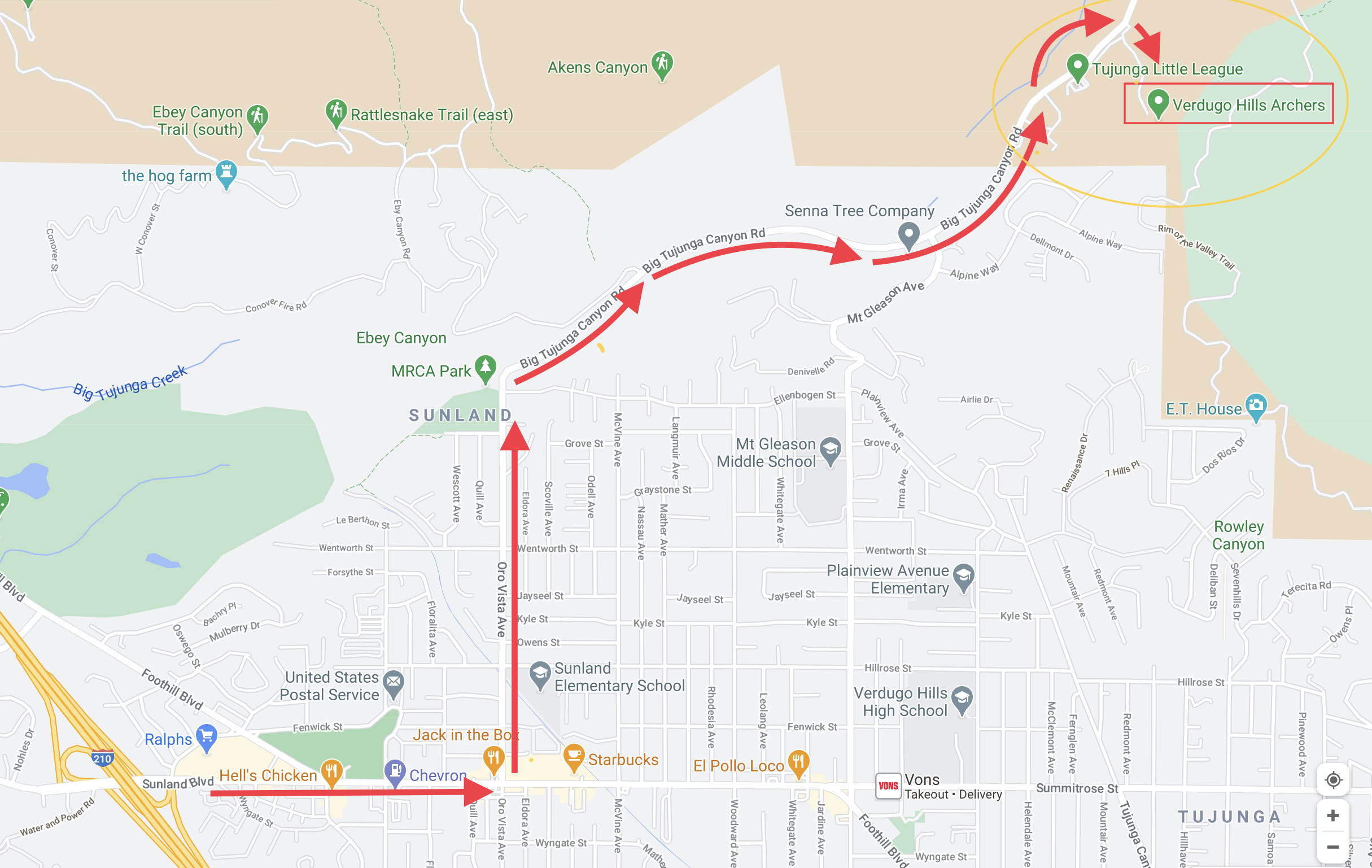 Home Verdugo Hills Archers