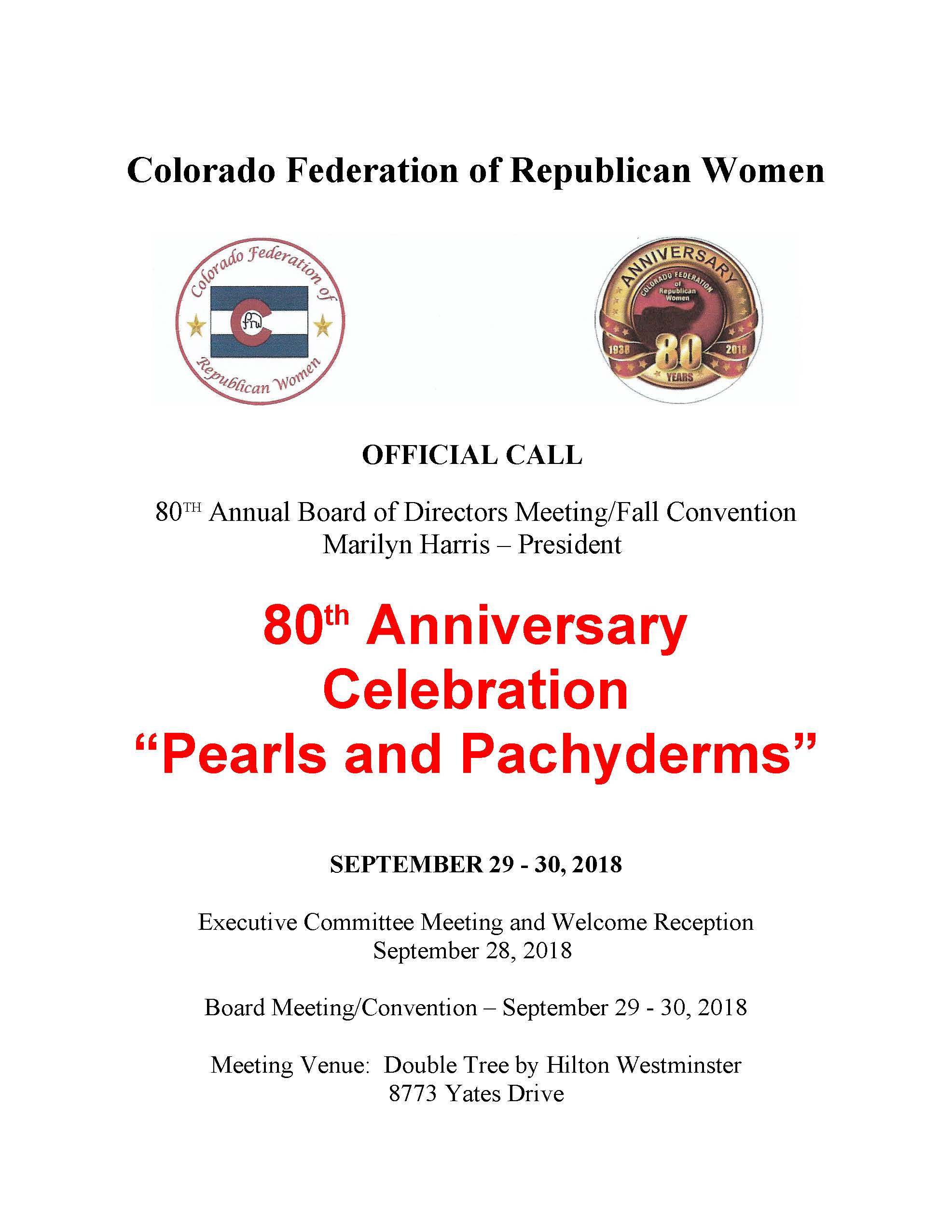 CFRW CALL 2018
