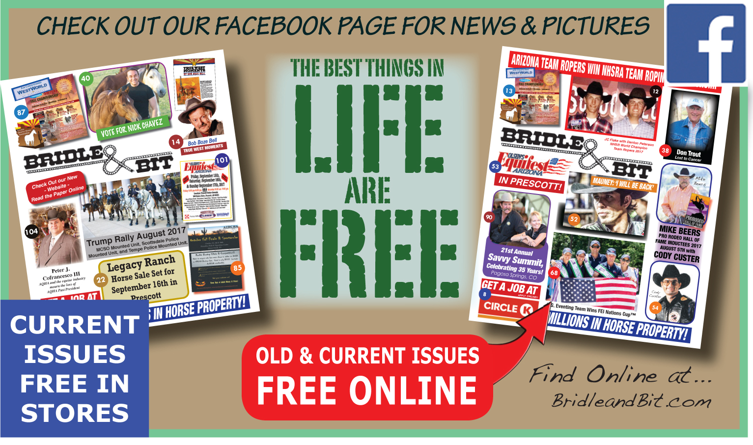 Bridle & Bit Promotional ad