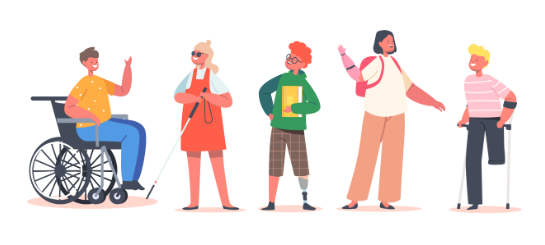 Disabilities- People with graphic